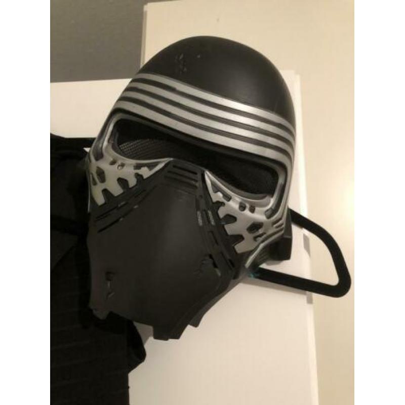 Luxe Disney Star Wars Kylo Ren verkleedpak masker mt 122-128