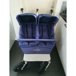 Easywalker duo tweeling kinderwagen wandelwagen