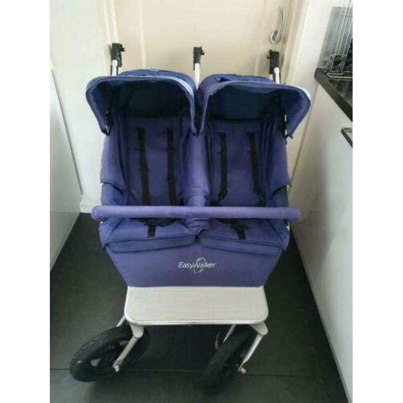 Easywalker duo tweeling kinderwagen wandelwagen