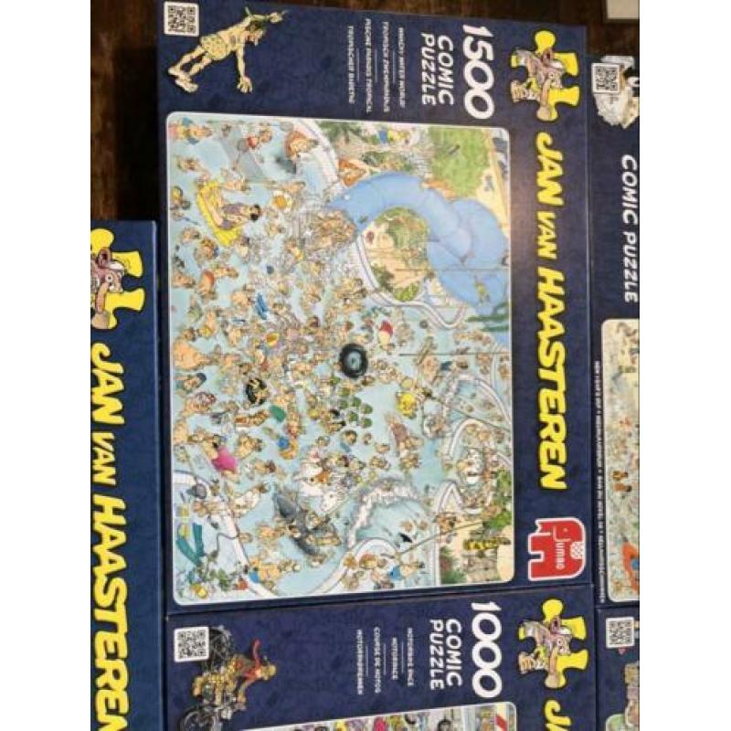 Jan van Haasteren en Wasgij puzzels
