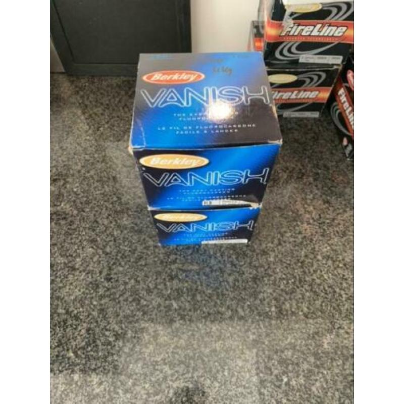 1828m rollen berkley vanish fluoror carbon 23/00 4 kilo !