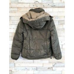 Husky winterjas groen/bruin, maat 36 - NP 189,95 - wyp