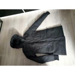 Airforce jas parka zwart maat s