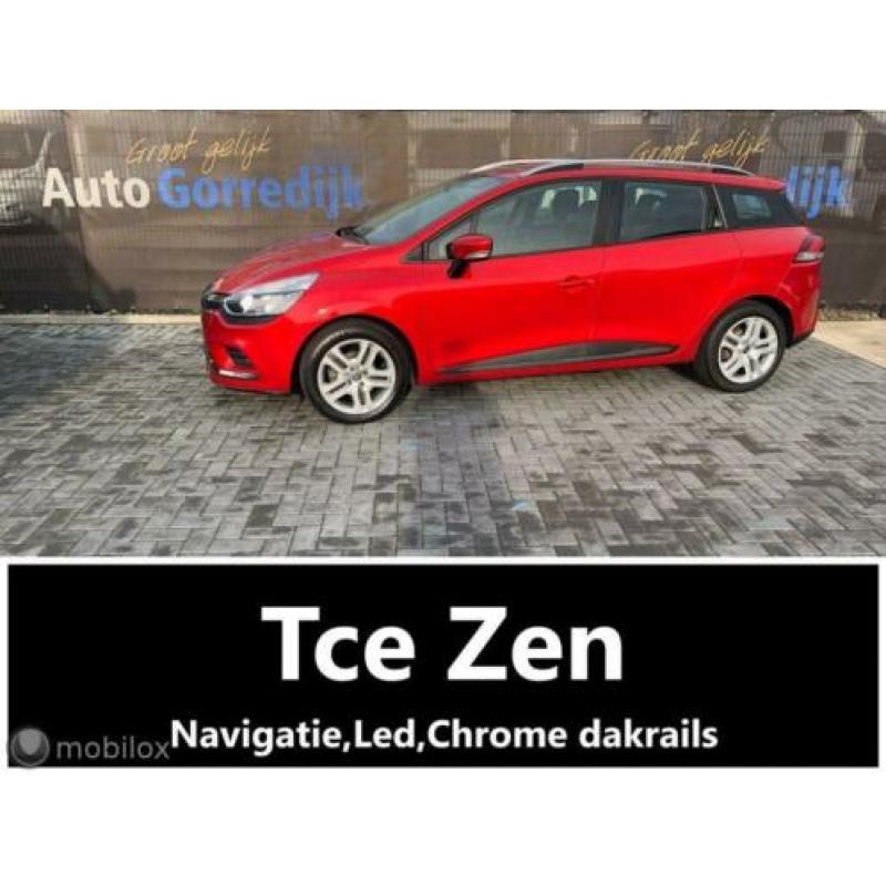 Renault Clio 0.9 TCe Zen Navigatie,led,lmv 117.000 km bj 201
