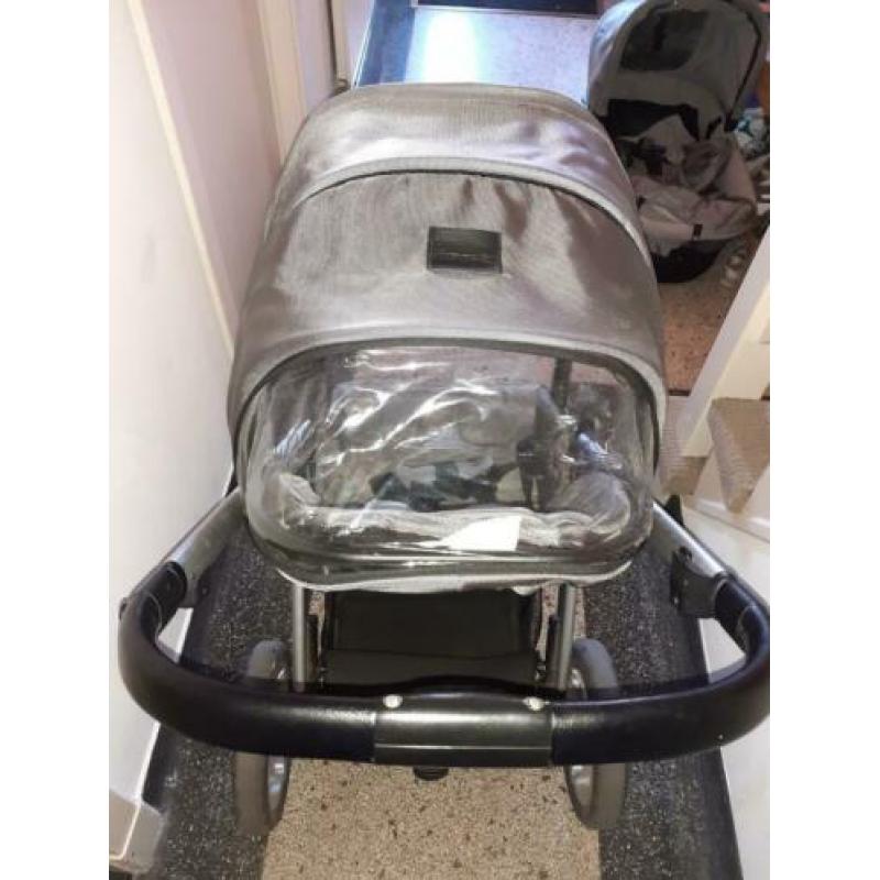 Mutsy Transit kinderwagen 2 in 1 grijs