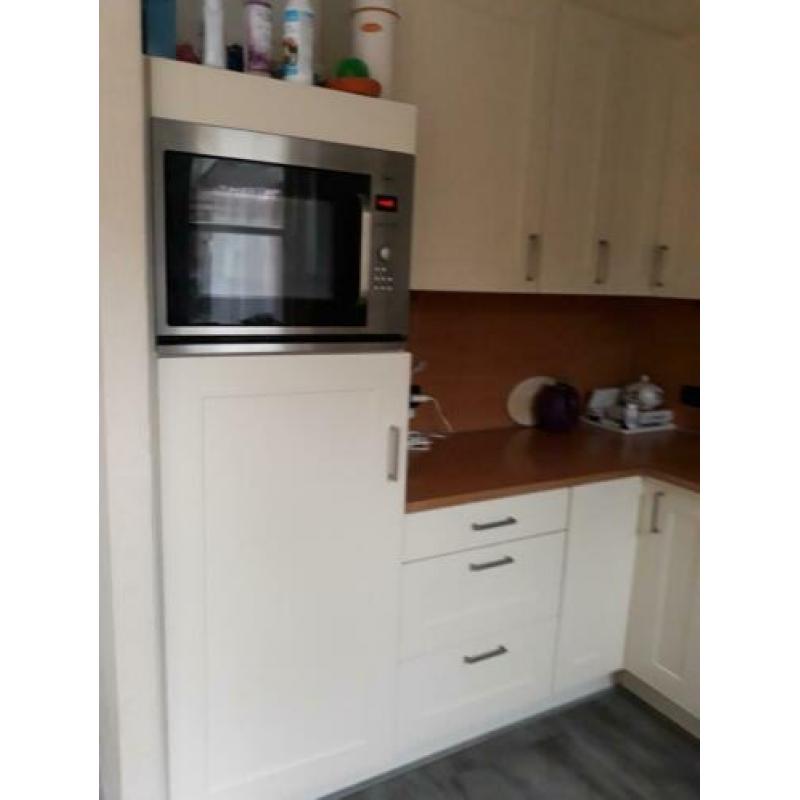 vanille kleur keuken