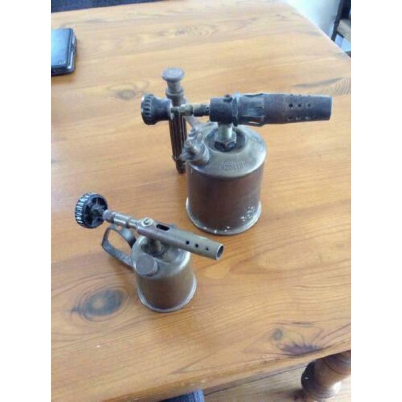 Koperen branders