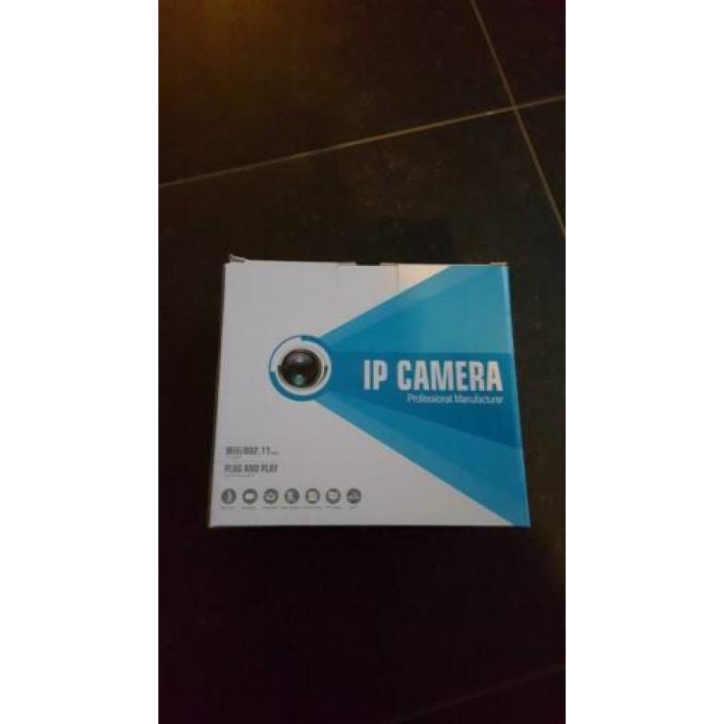 Beveiligingscamera IP-camera te bedienen met een gratis app