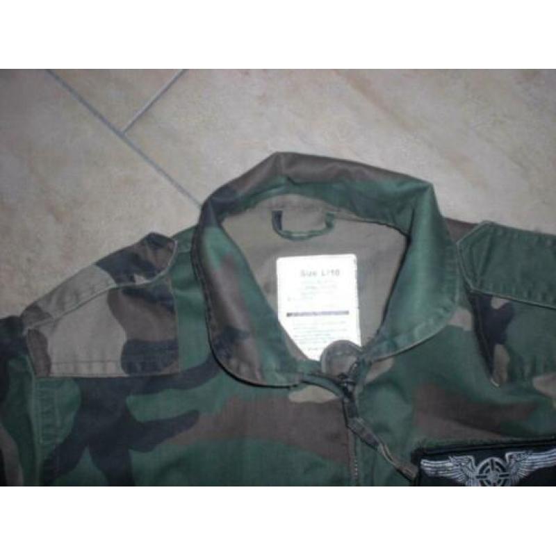 militaire overal+ riem