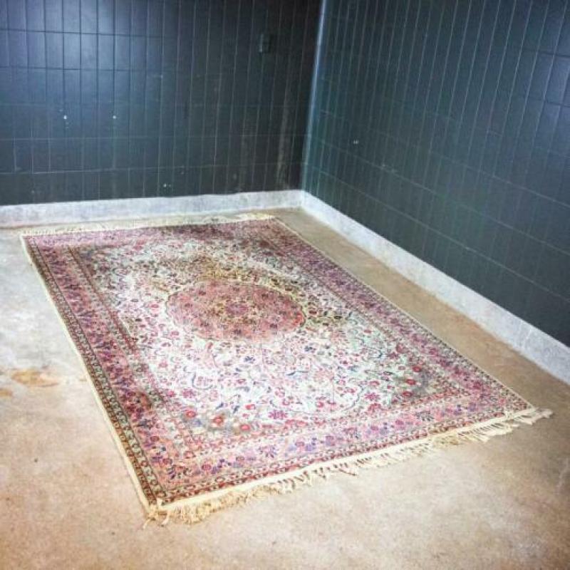 Vintage Retro Perzisch Oosters Groot Vloerkleed tapijt
