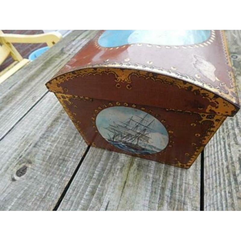 Leuk Vintage Schepen Blik - antiek boot schip Brocante