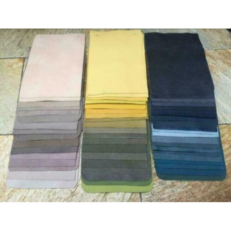 partij leren lappen 700/800 stuks