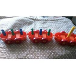 Tupperware treintje