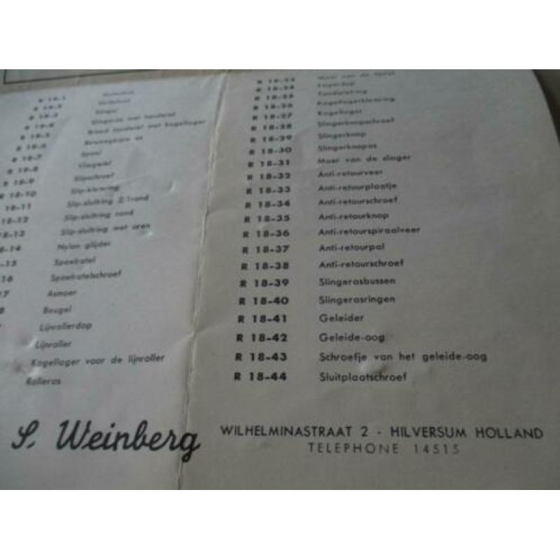 0106) originele reclame toledo zeewerpmolen hilversum