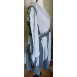 Zeer mooie grijze DESIGUAL jersey jurk maat M