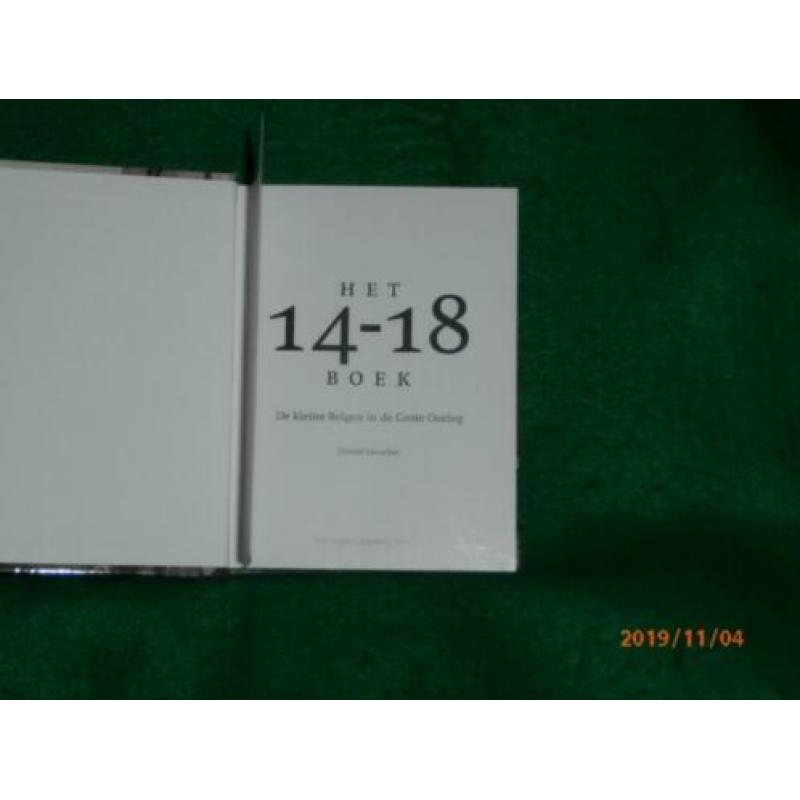 Het 14-18 boek: de kleine Belgen in de Grote Oorlog