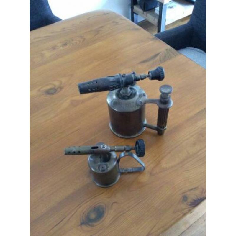 Koperen branders
