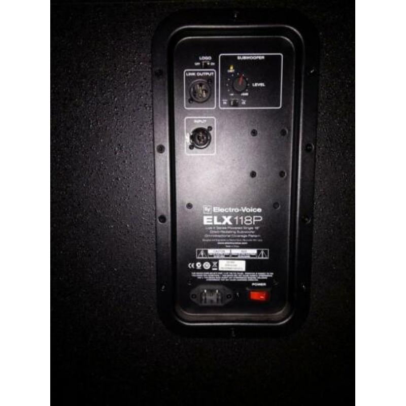 Electro Voice ELX118 plus ZLX12p
