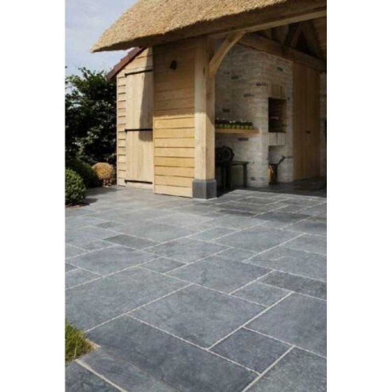 tuintegels Vietnamees hardsteen Soft Finish romaansverband