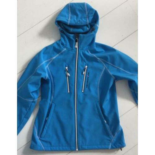 Nieuwe Tenson softshell jas waterdicht mt 38/40