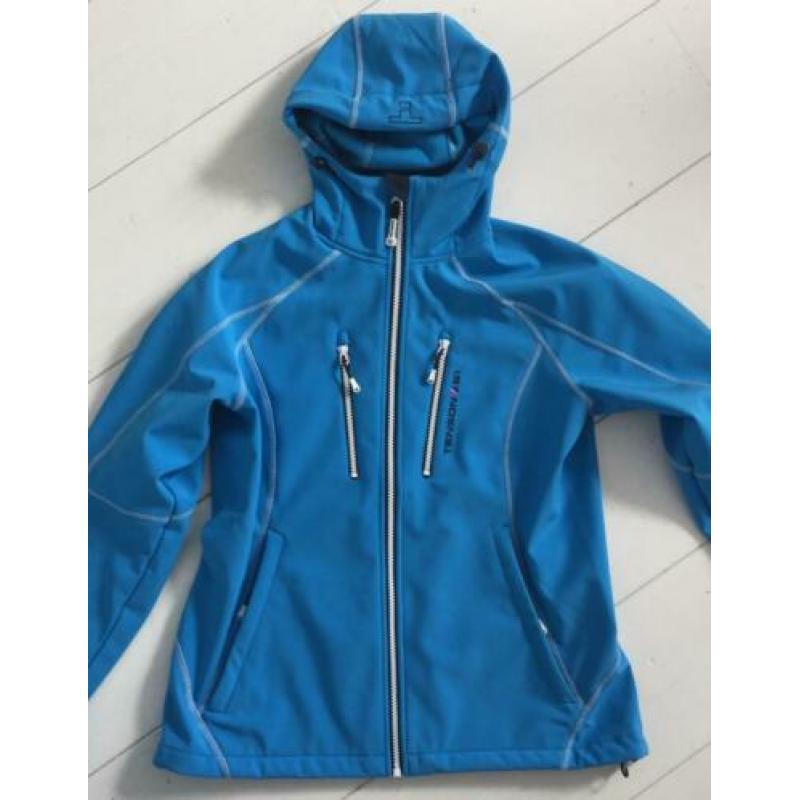 Nieuwe Tenson softshell jas waterdicht mt 38/40