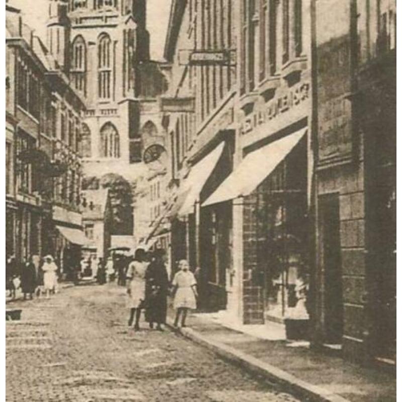 Breda Karrestraat winkels 1923