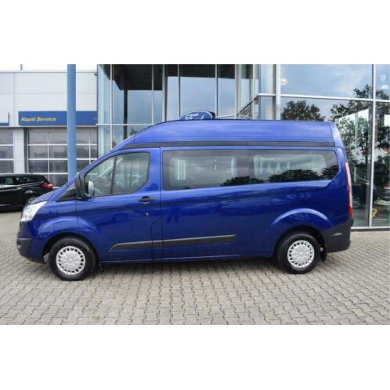 Ford Transit Custom 125 pk 9-persoons HOOG DAK(stahoogte)LET