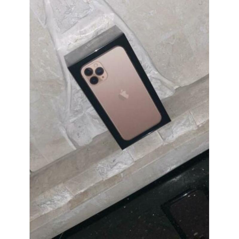Iphone 11 pro 64 gb gold nieuwwww geseald in doos