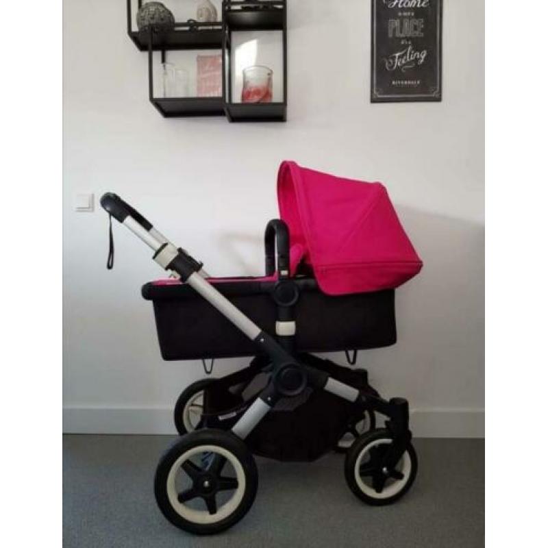 Bugaboo buffalo buggy roze?? + Reiswieg + maxi cosi pebble??