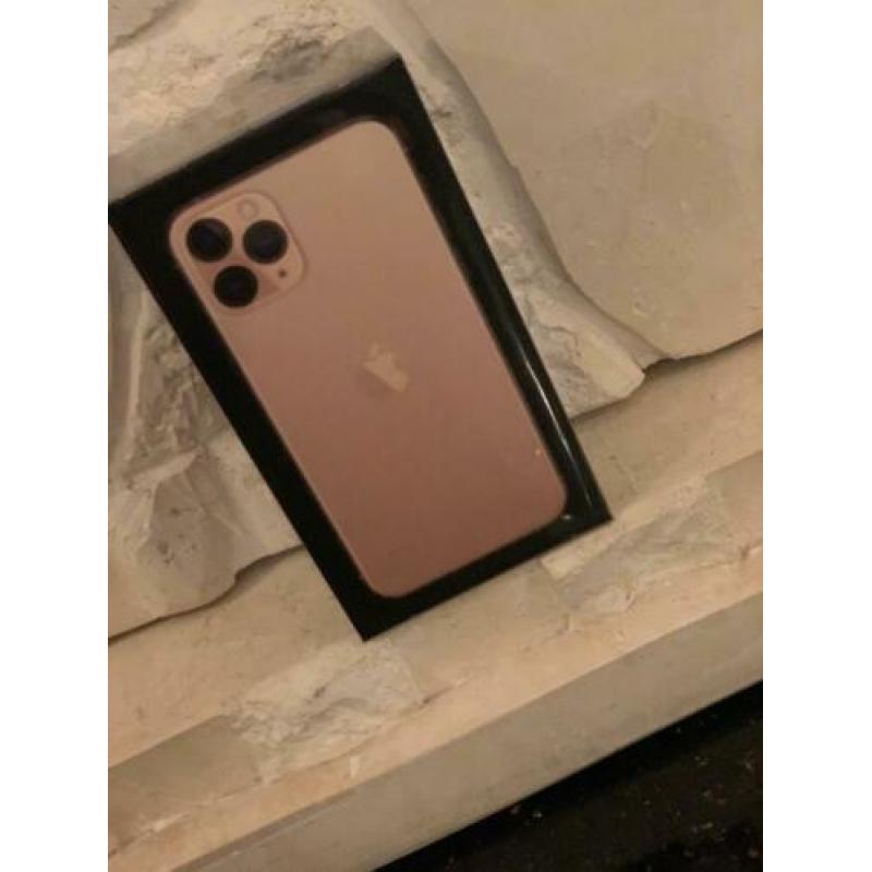 Iphone 11 pro 64 gb gold nieuwwww geseald in doos