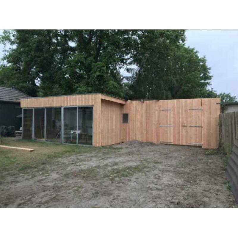 Recreatie kavel met chalet in Bergen op Zoom 810m2