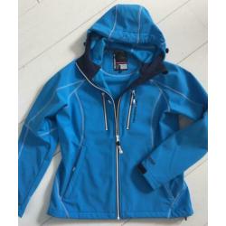 Nieuwe Tenson softshell jas waterdicht mt 38/40