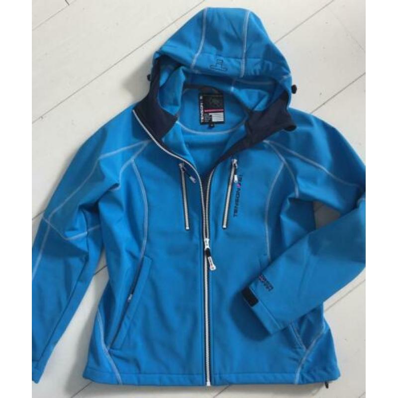 Nieuwe Tenson softshell jas waterdicht mt 38/40