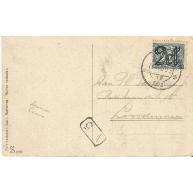 Breda Karrestraat winkels 1923