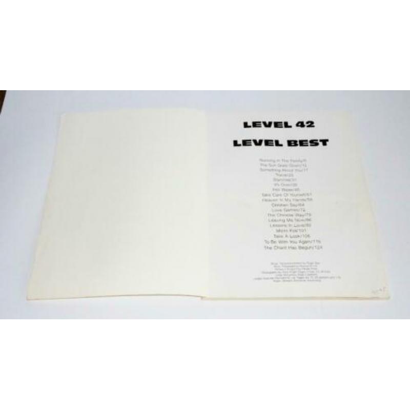 Level 42 - Level best - Guitar Chord