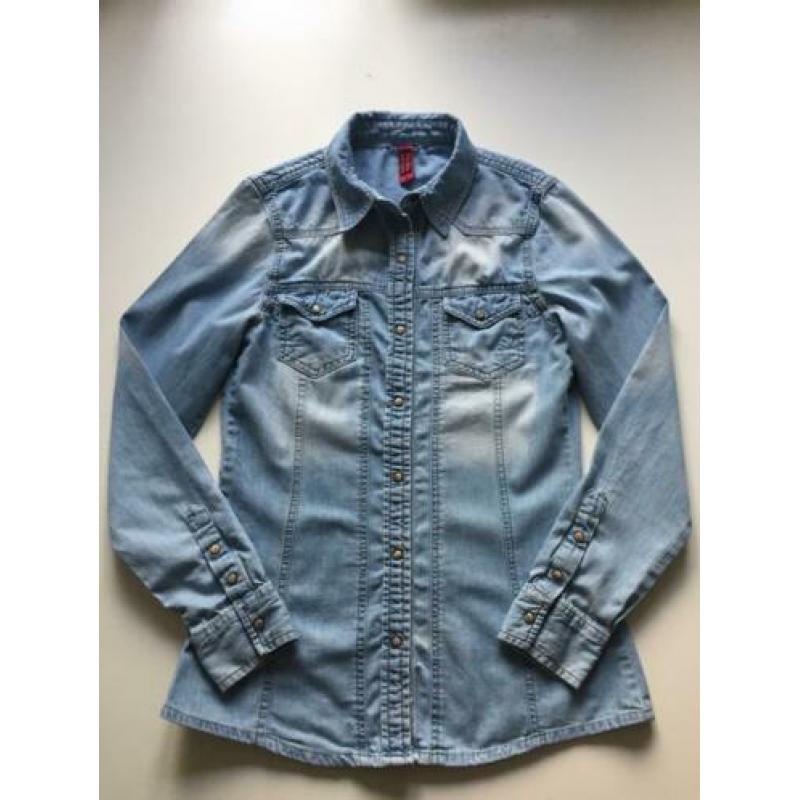 Spijkerblouse Seven Sisters maat 36