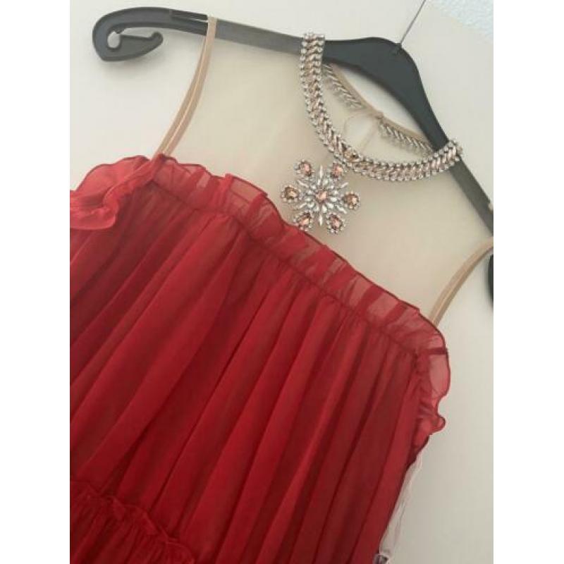 Giambattista valli collectie rode jurk