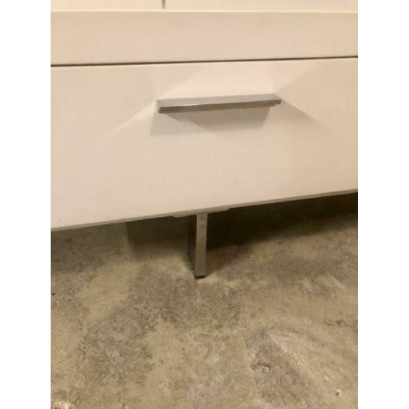 Stijlvol wit dressoir 176 cm x 60 cm x 35 cm