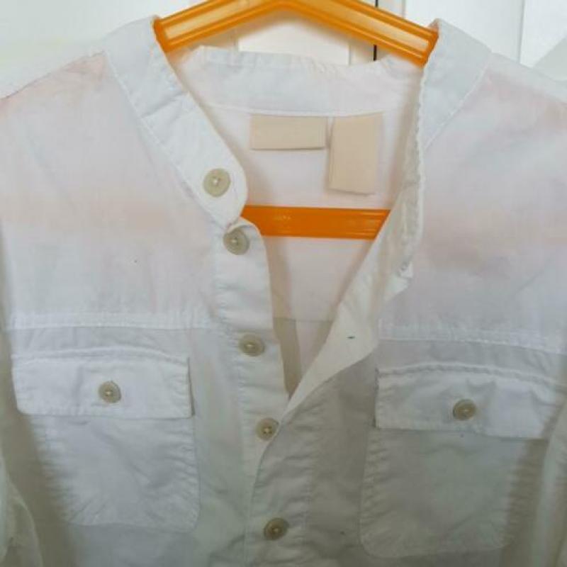 jongensblouse met ronde hals 158