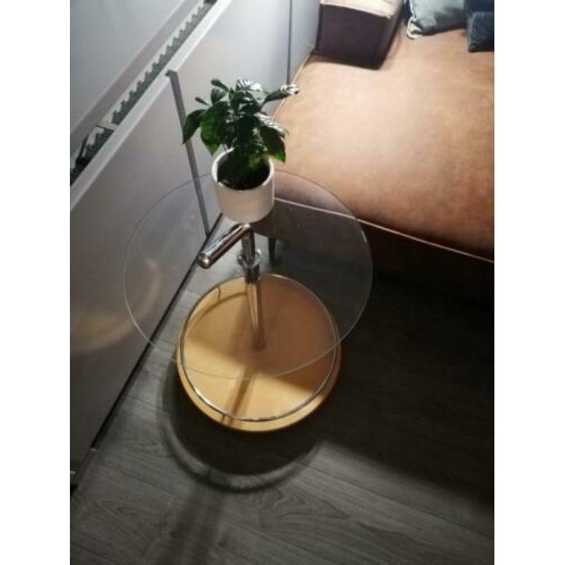 Glazen bijzettafel | serveertafel