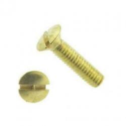 1-10-25 stuks, messing lenskop voldraad bouten in 6 mm