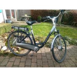 Elektrische damesfiets (laag model)