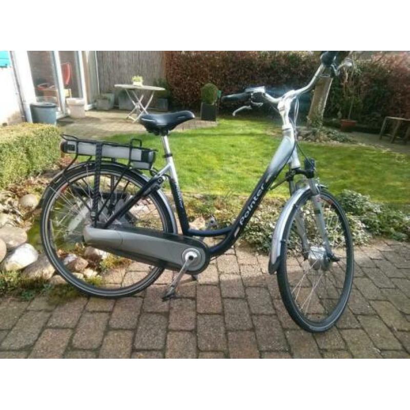 Elektrische damesfiets (laag model)