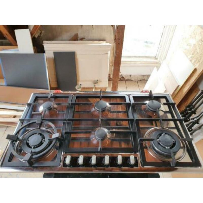 Siemens inbouw gaskookplaat 6 pits 90cm TEAB