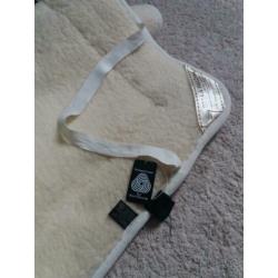 1 pers. Matras beschermer van wol