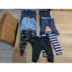 Veel mooie zo goed als nieuwe babykleertjes, maat 68.