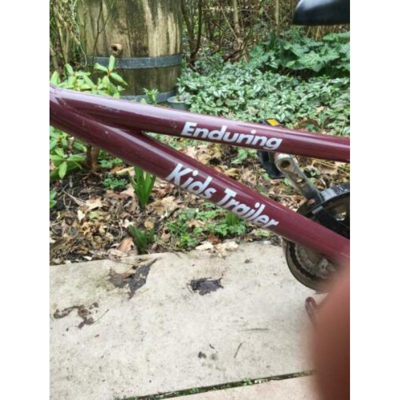 Aanhangfiets met bagagedrager
