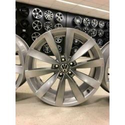 19 inch originele VW Scirocco LUGANO velgen 5x112 !!