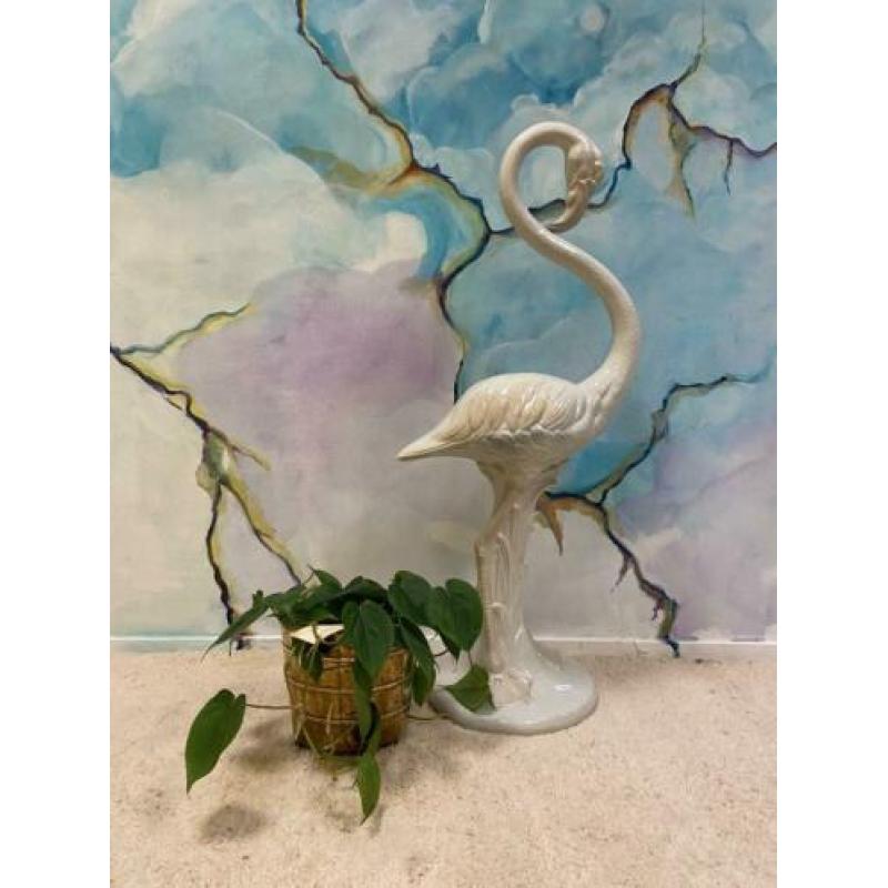 flamingo beeld vintage hollywood regency
