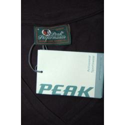 NIEUW PEAK PERFORMANCE topje, longsleeve, zwart, Mt. S
